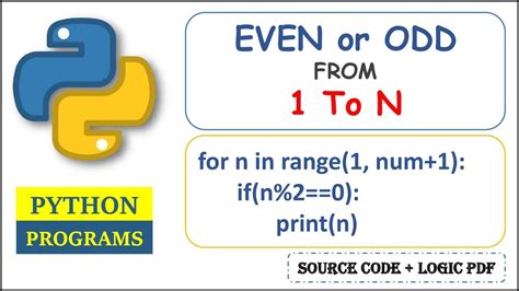 print odd numbers in python